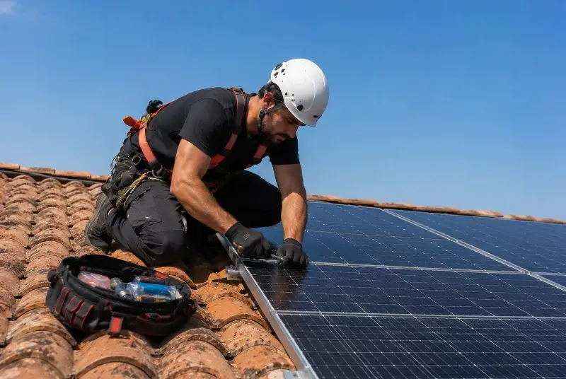 Maintenance et monitoring de panneaux solaires à Chemillé-en-Anjou